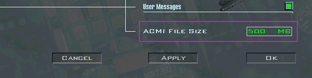Falcon 4.0 ACMI file size