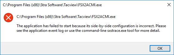 SimConnect not installed